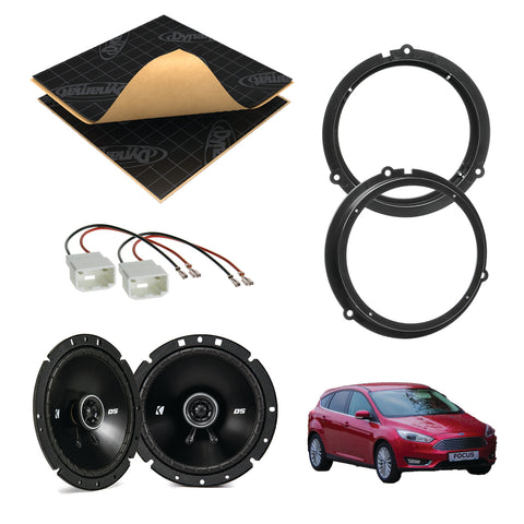 Ford Focus Mk3/MK4 Speaker Upgrade Kit - Kicker DS