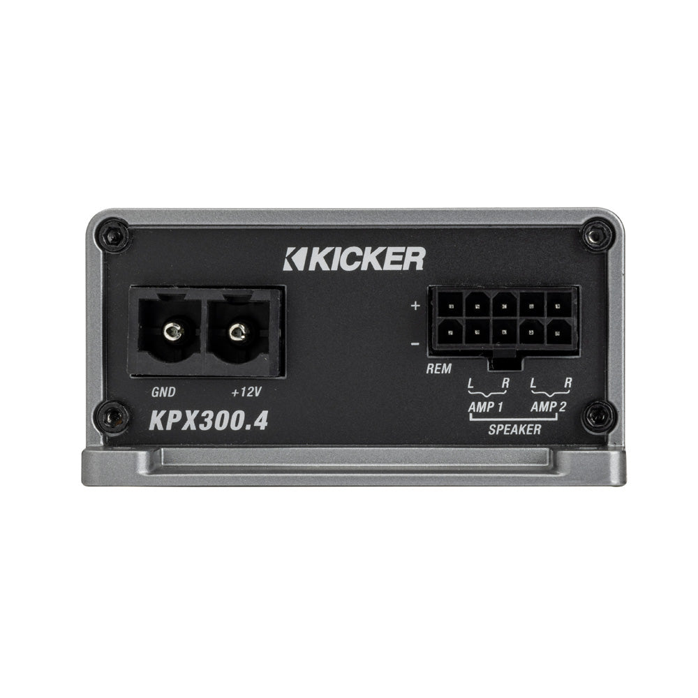 KPX 300W 4 Channel Water-Resistant Amp | Car | KICKER® Audio UK
