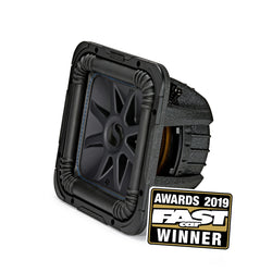 Solo-Baric L7S 10" Square Dual Voice Coil Subwoofer - 4 Ohm