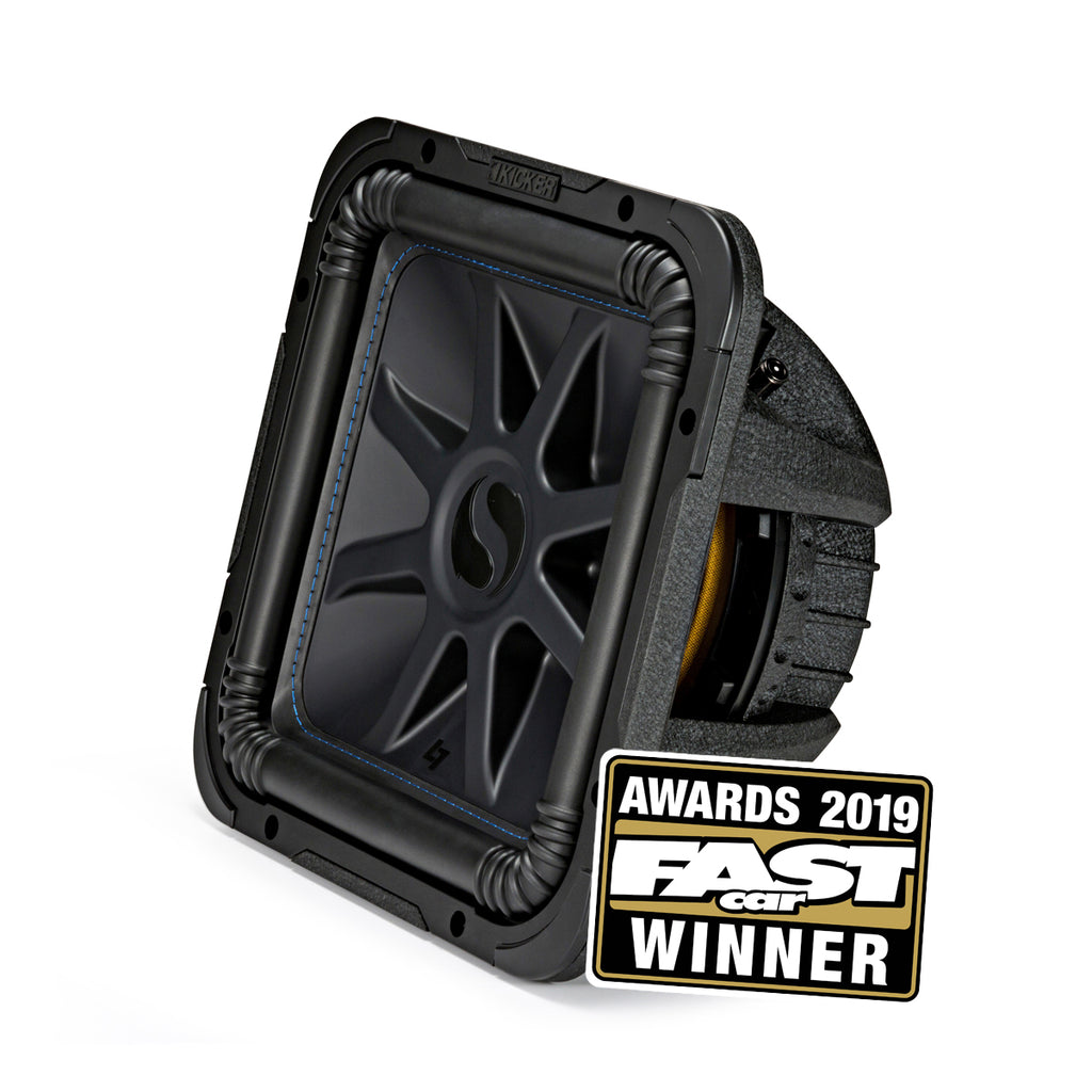 Mega Bass Dual 12-inch Ported Subwoofer Box – Fits Kicker L7 Or Similar – Single Port – Made In USA – Trunk Fitment – Model Bass Series