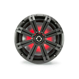 KM Marine 8" (200 mm) Coaxial Speaker System with LED Grills