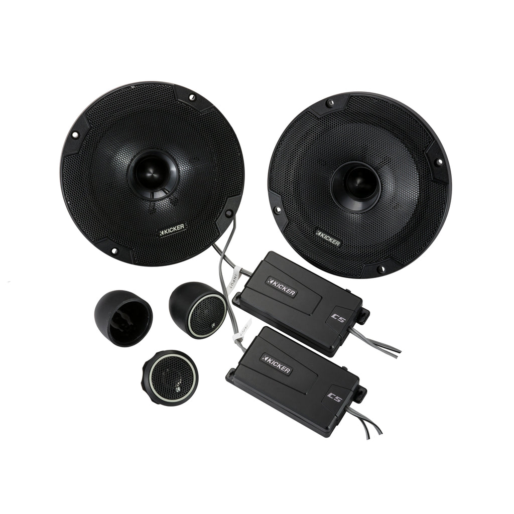 CS 6.5" (160 mm) Component Speaker System Car KICKER® Audio UK