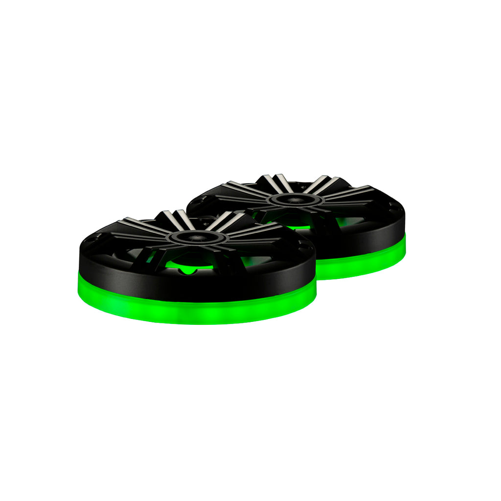 Weather Proof LED Speaker Ring Pair - 6.5