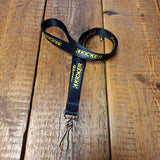 Black & Yellow Lanyard