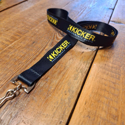 Black & Yellow Lanyard