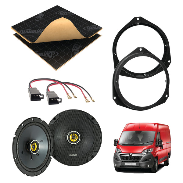 Citroen Relay (2006 - 2026) Speaker Upgrade Kit - Kicker CS