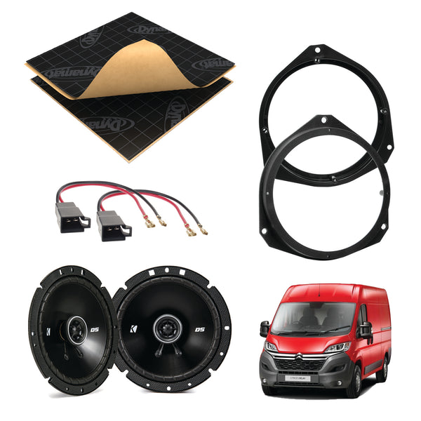 Citroen Relay (2006 - 2026) Speaker Upgrade Kit - Kicker DS