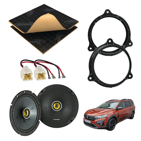 Dacia Jogger (2021 - 2026) Speaker Upgrade Kit - Kicker CS