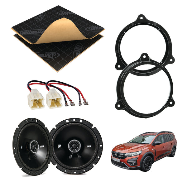 Dacia Jogger (2022 - 2026) Speaker Upgrade Kit - Kicker DS