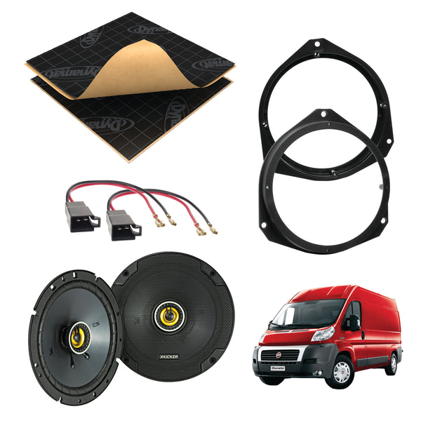 Fiat Ducato (2006 - 2026) Speaker Upgrade Kit - Kicker CS