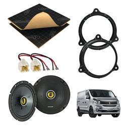 Fiat Talento (2016 - 2022) Speaker Upgrade Kit - Kicker CS