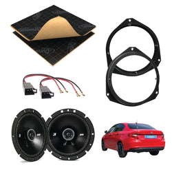 Fiat Tipo (2015 - 2026) Speaker Upgrade Kit - Kicker DS