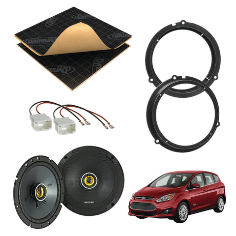 Ford C-Max 2nd Gen (2010 - 2019) Speaker Upgrade Kit - Kicker CS