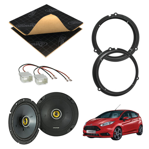 Ford Fiesta Mk7 / MK8 (2008 - 2023) Speaker Upgrade Kit - Kicker CS
