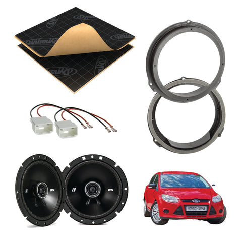 Ford Focus Mk3 Speaker Upgrade Kit - Kicker DS