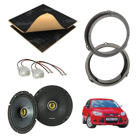 Ford Focus Mk3 Speaker Upgrade Kit - Kicker CS