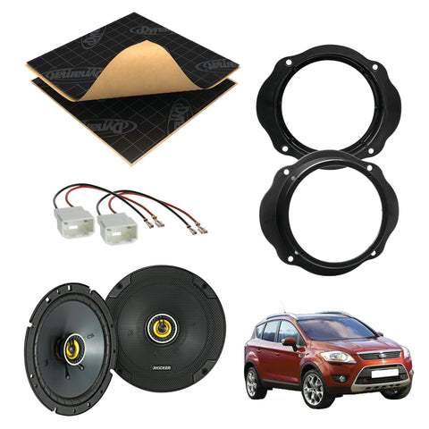 Ford Kuga (2008 - 2012) Front Speaker Upgrade Kit - Kicker CS