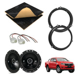 Ford Ranger 3rd Gen (2011 - 2022) Speaker Upgrade Kit - Kicker DS