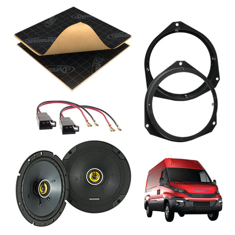 Iveco Daily (2014 - 2026) Speaker Upgrade Kit - Kicker CS