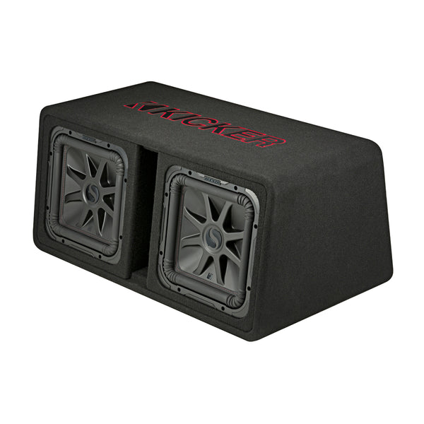 L7R Dual 12" Vented Loaded Enclosure - 2 Ohm