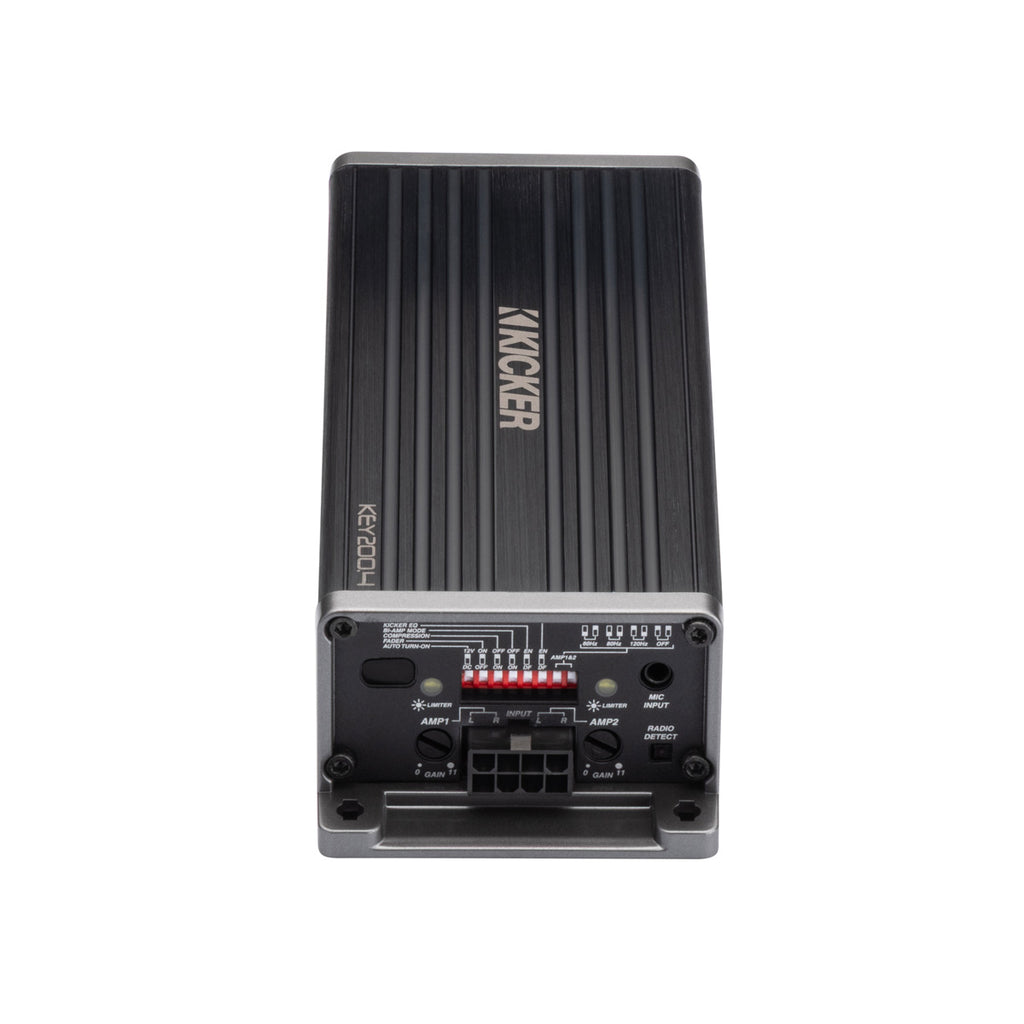 KEY 200W 4 Channel Full-Range Smart Amplifier with Plug & Play ISO ...