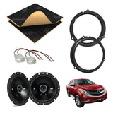 Mazda BT-50 (2011 - 2020) Speaker Upgrade Kit - Kicker DS