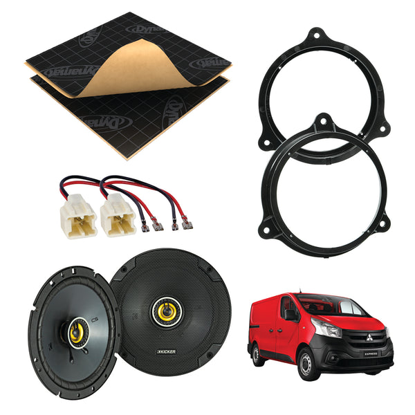 Mitsubishi Express (2020 - 2026) Speaker Upgrade Kit - Kicker CS