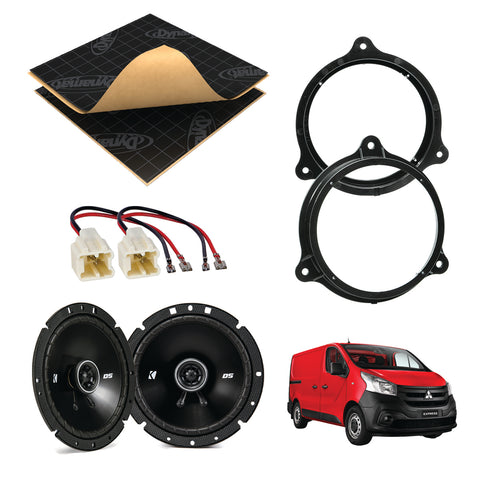 Mitsubishi Express (2020 - 2026) Speaker Upgrade Kit - Kicker DS