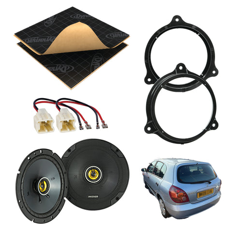 Nissan Almera (2000 - 2006) Speaker Upgrade Kit - Kicker CS