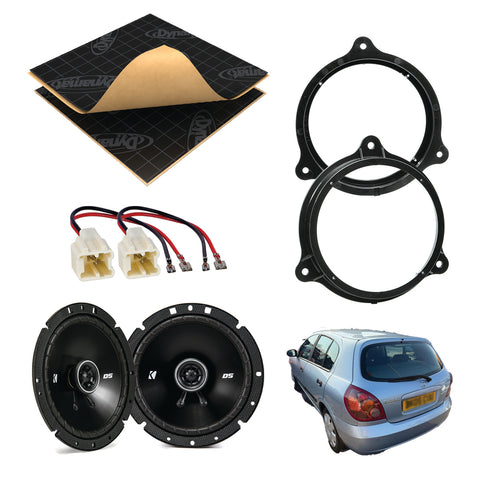 Nissan Almera (2000 - 2006) Speaker Upgrade Kit - Kicker DS