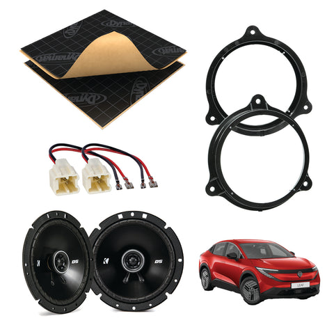 Nissan Leaf (2011 - 2017) Speaker Upgrade Kit - Kicker DS