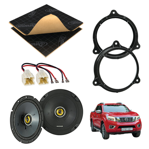 Nissan Navara (2005 - 2019) Speaker Upgrade Kit - Kicker CS