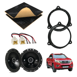 Nissan Navara (2005 - 2021) Speaker Upgrade Kit - Kicker DS