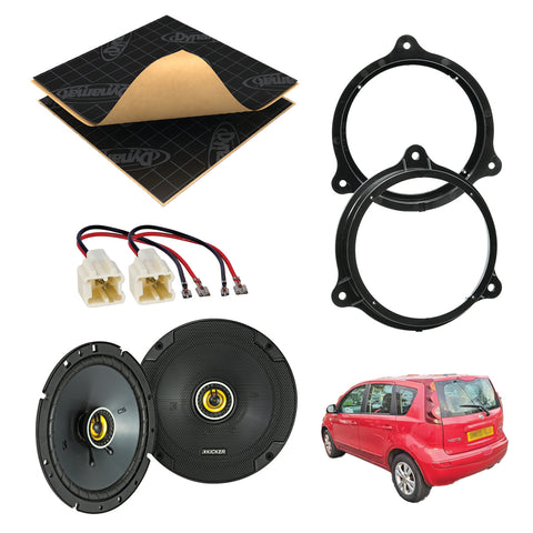 Nissan Note (2006 - 2018) Speaker Upgrade Kit - Kicker CS