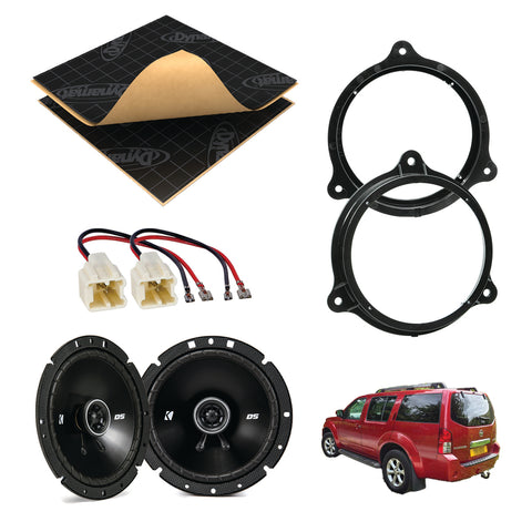 Nissan Pathfinder (2005 - 2013) Speaker Upgrade Kit - Kicker DS