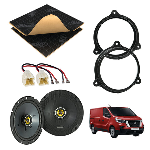 Nissan Primastar (2022 - 2026) Speaker Upgrade Kit - Kicker CS