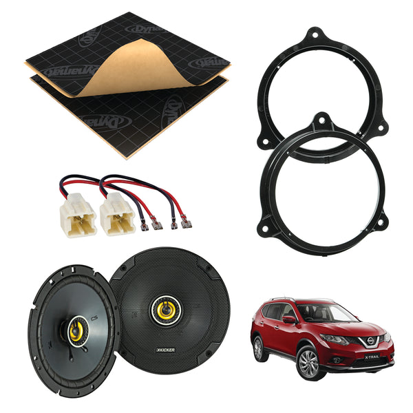 Nissan X-Trail (2007 - 2017) Speaker Upgrade Kit - Kicker CS