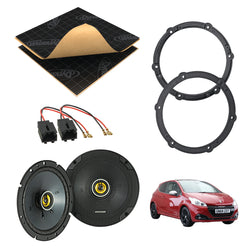Peugeot 208 (2012 - 2019) Speaker Upgrade Kit - Kicker CS