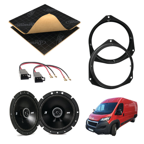 Iveco Daily (2014 - 2026) Speaker Upgrade Kit - Kicker DS