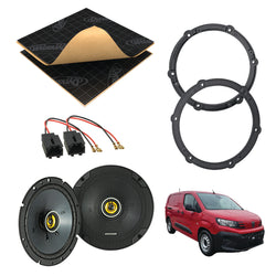 Peugeot Partner (2018 - 2025) Speaker Upgrade Kit - Kicker CS
