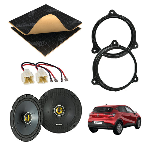 Renault Captur (2013 - 2026) Speaker Upgrade Kit - Kicker CS