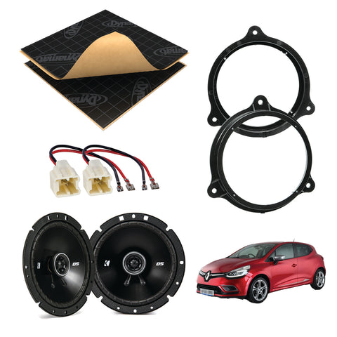 Renault Clio (2019 - 2026) Speaker Upgrade Kit - Kicker DS