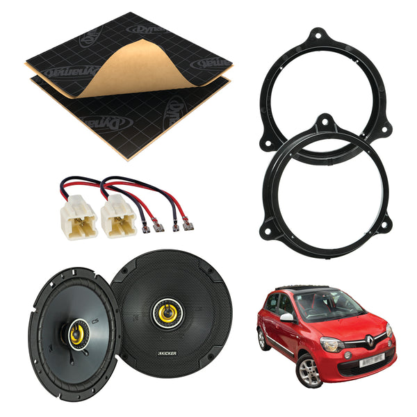 Renault Twingo (2014 - 2024) Speaker Upgrade Kit - Kicker CS