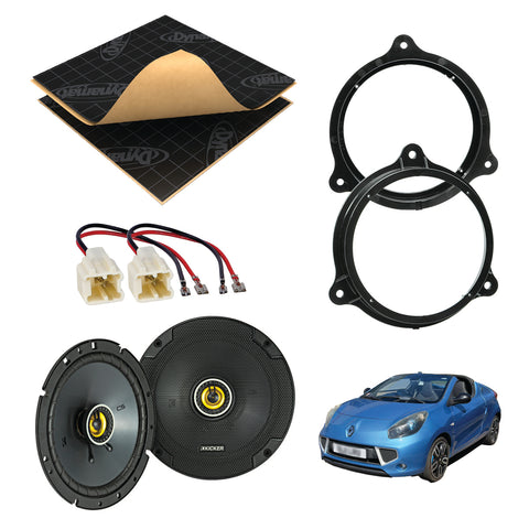 Renault Wind (2010 - 2013) Speaker Upgrade Kit - Kicker CS
