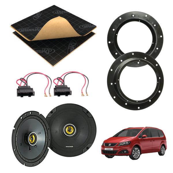 Seat Alhambra (2010 - 2020) Speaker Upgrade Kit - Kicker CS