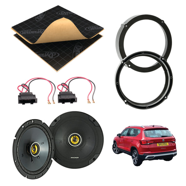 Seat Ateca (2021 - 2026) Speaker Upgrade Kit - Kicker CS