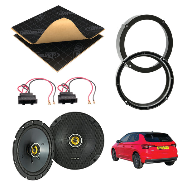 Skoda Fabia MK4 (2021 - 2026) Speaker Upgrade Kit - Kicker CS