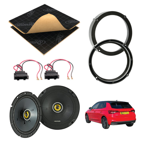 Skoda Fabia MK4 (2021 - 2026) Speaker Upgrade Kit - Kicker CS