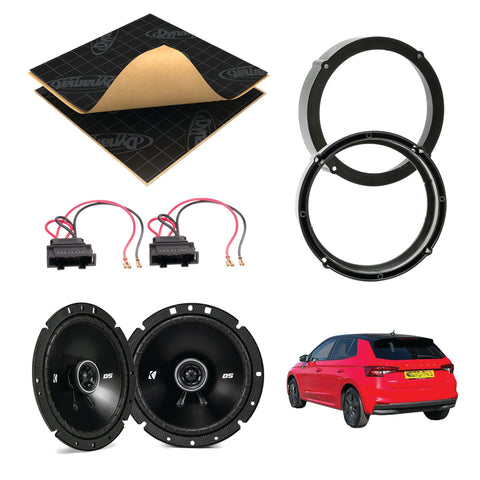 Skoda Fabia MK4 (2021 - 2026) Speaker Upgrade Kit - Kicker DS