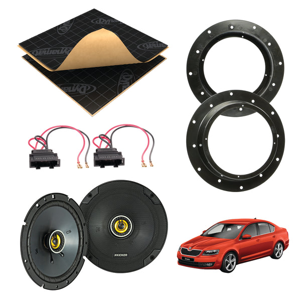 Skoda Octavia (2004 - 2009) Speaker Upgrade Kit - Kicker CS - Skoda